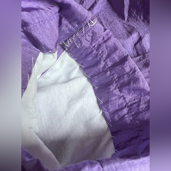 Vintage Track Pant GOOLA GONG Purple Jogger 80s 90s Size Medium - Picture 12 of 14